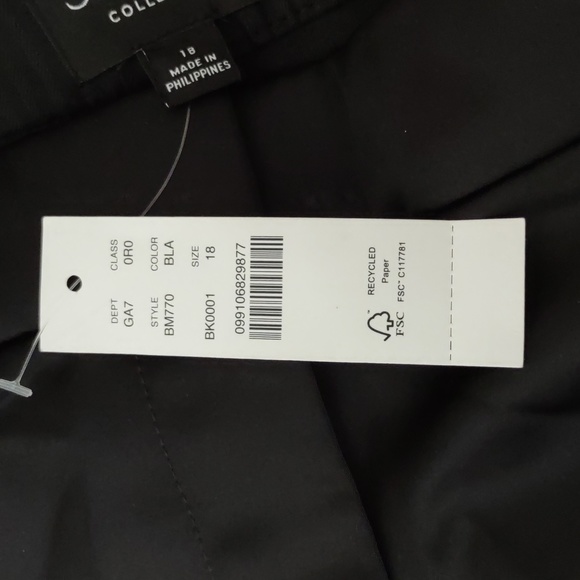 NWT J. Crew Collection 18 Kate Full Length Straight Leg Structured Satin Pant - Picture 4 of 12